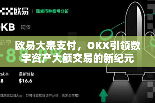 欧易大宗支付，OKX引领数字资产大额交易的新纪元-第1张图片-欧易 - OKX官网下载 | 全球智能投资加密货币交易所