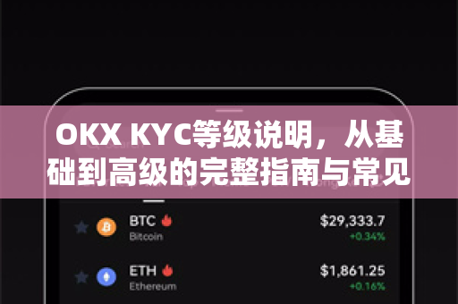 OKX KYC等级说明，从基础到高级的完整指南与常见问题解答-第1张图片-欧易 - OKX官网下载 | 全球智能投资加密货币交易所