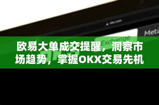 欧易大单成交提醒，洞察市场趋势，掌握OKX交易先机