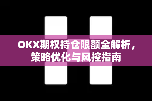 OKX期权持仓限额全解析，策略优化与风控指南