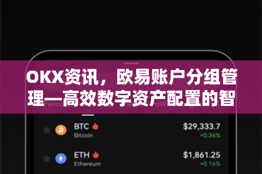 OKX资讯,欧易账户分组管理—高效数字资产配置的智慧之选-第1张图片-欧易 - OKX官网下载 | 全球智能投资加密货币交易所 OKX资讯,欧易账户分组管理—高效数字资产配置的智慧之选-第1张图片-欧易 - OKX官网下载 | 全球智能投资加密货币交易所