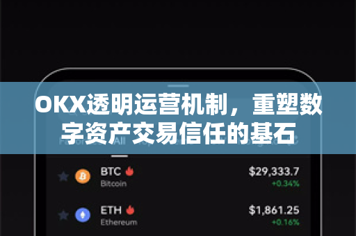 OKX透明运营机制，重塑数字资产交易信任的基石-第1张图片-欧易 - OKX官网下载 | 全球智能投资加密货币交易所