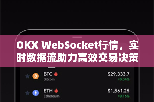 OKX WebSocket行情，实时数据流助力高效交易决策-第1张图片-欧易 - OKX官网下载 | 全球智能投资加密货币交易所