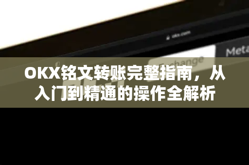 OKX铭文转账完整指南，从入门到精通的操作全解析-第1张图片-欧易 - OKX官网下载 | 全球智能投资加密货币交易所